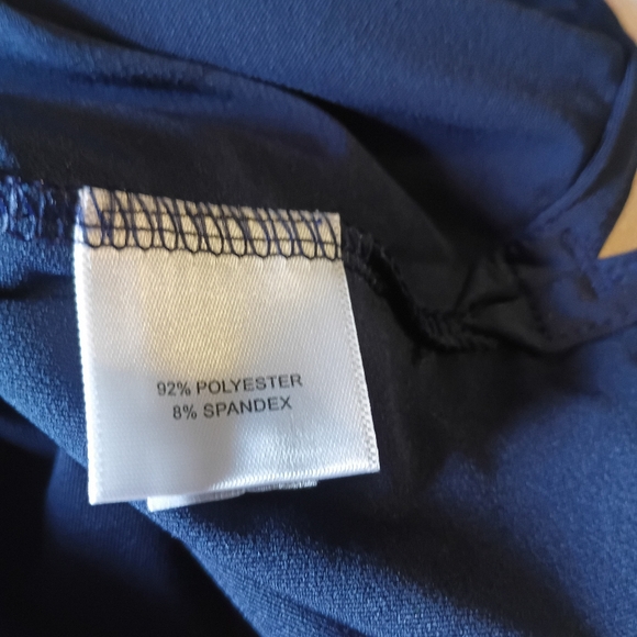 Peter Millar Summer Comfort Medium navy blue polo Embark Logo Short Sleeve - Picture 9 of 12